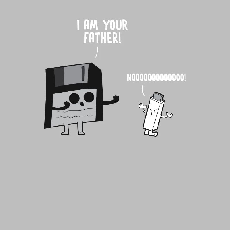 I am your Father USB flash drive and floppy disk