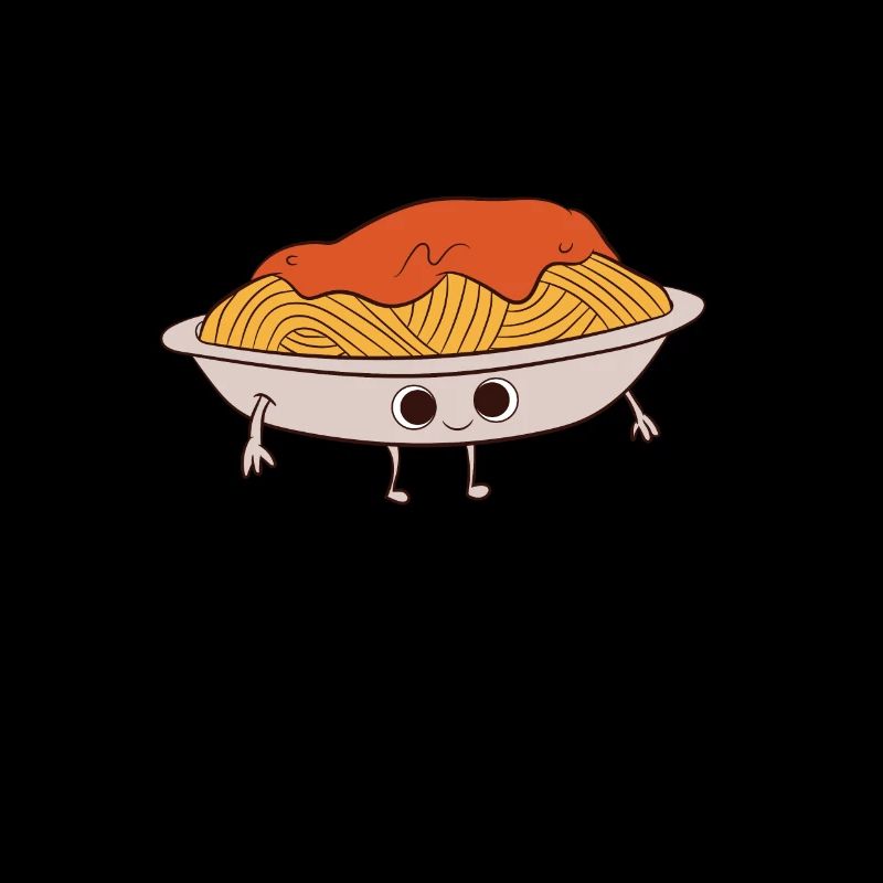 Pasta - Plate with Spaghetti Bolognese