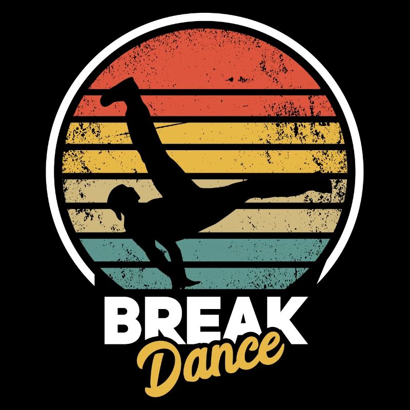 Retro Breakdance Bboying Geschenk I Breakdancing