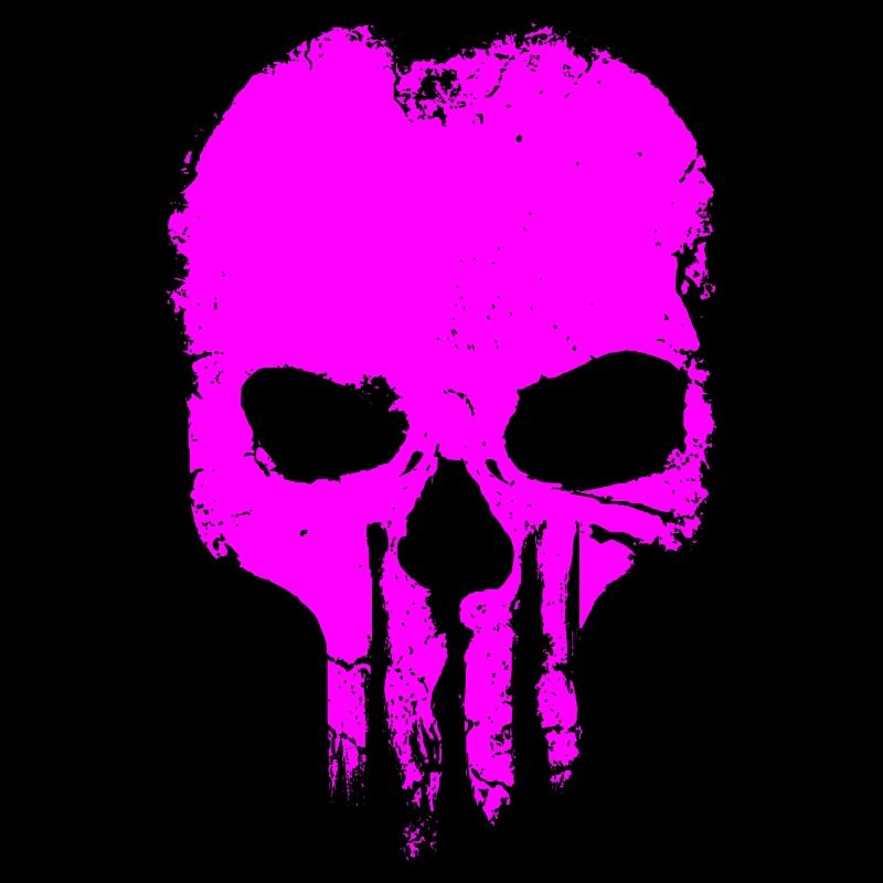 Schädel Skull Horror rosa Geschenk