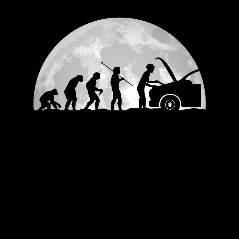 Évolution de la mécanique automobile dans le cadeau au clair de lune