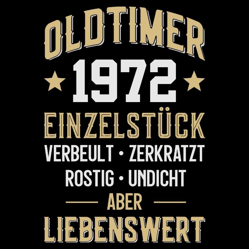 LUSTIG 54. GEBURTSTAG OLDTIMER 1972 EINZELSTÜCK