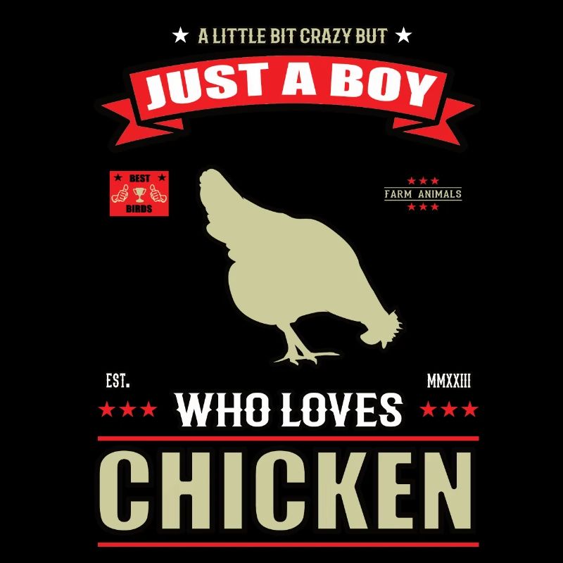 Just a Boy Who Loves Chickens Outfit