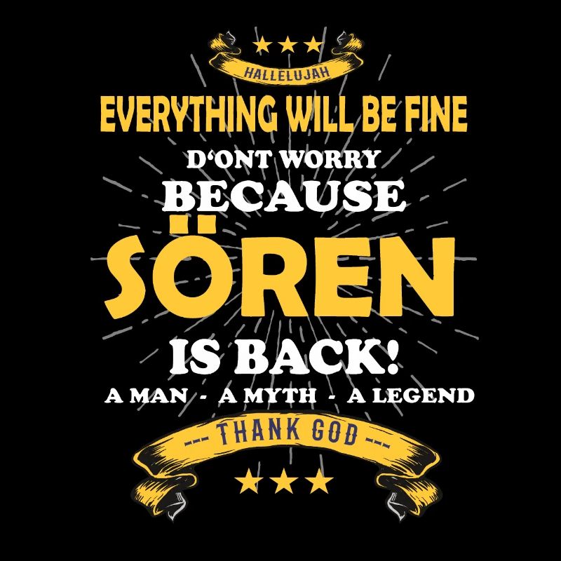 Everything will be fine Sören Is back