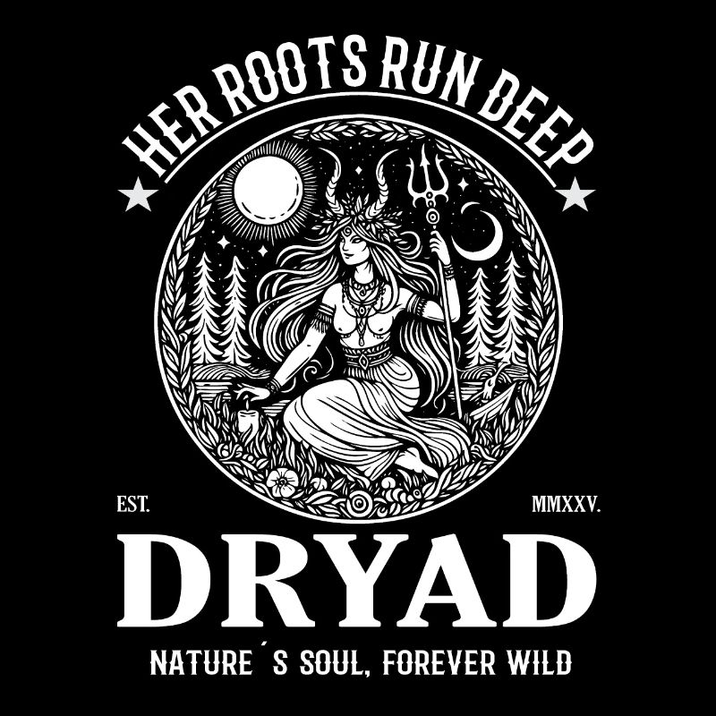 Die Dryade, Waldgeist der griechischen Mythologie