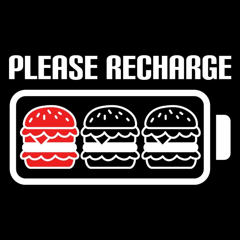 Burger Bitte aufladen