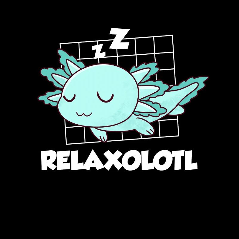 Relaxolotl Late Riser Axolotl