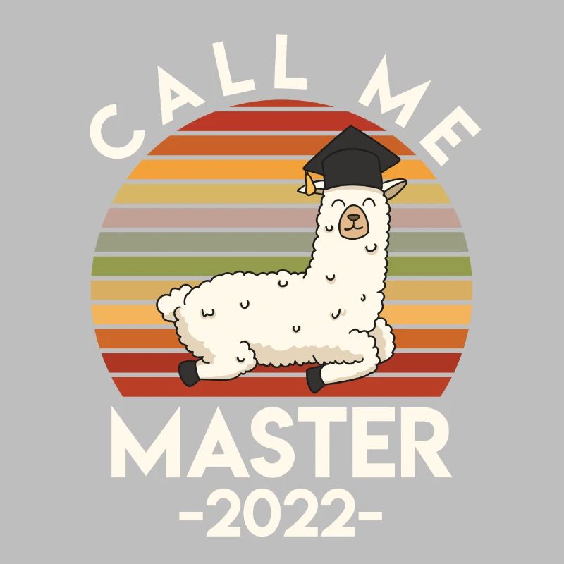 Uni Absolvent Call Me Master 2022 Abschluss