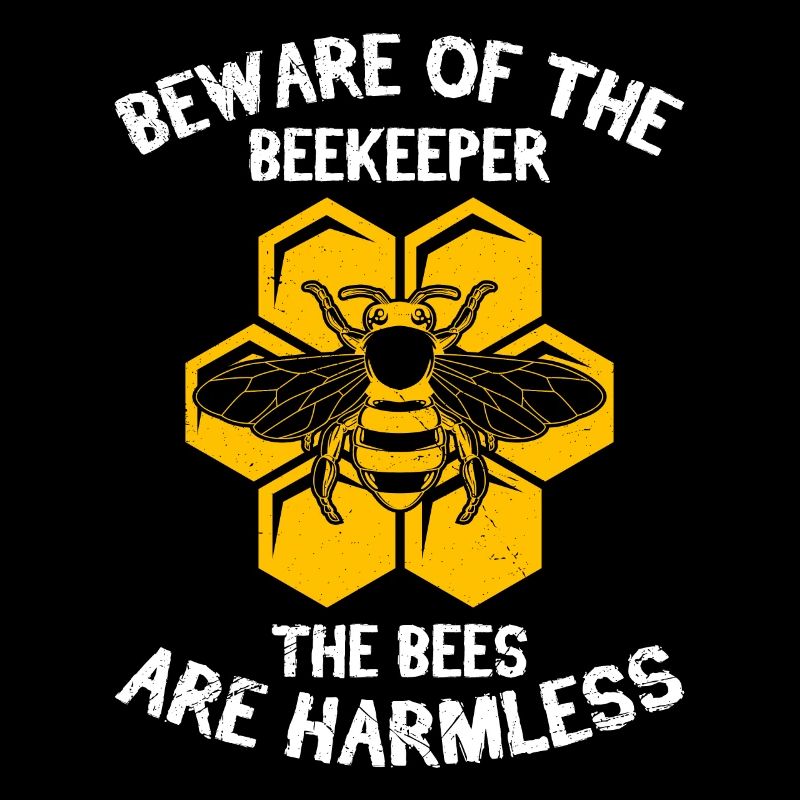 Vorsicht vor dem Imker Bienen sind Harmlos