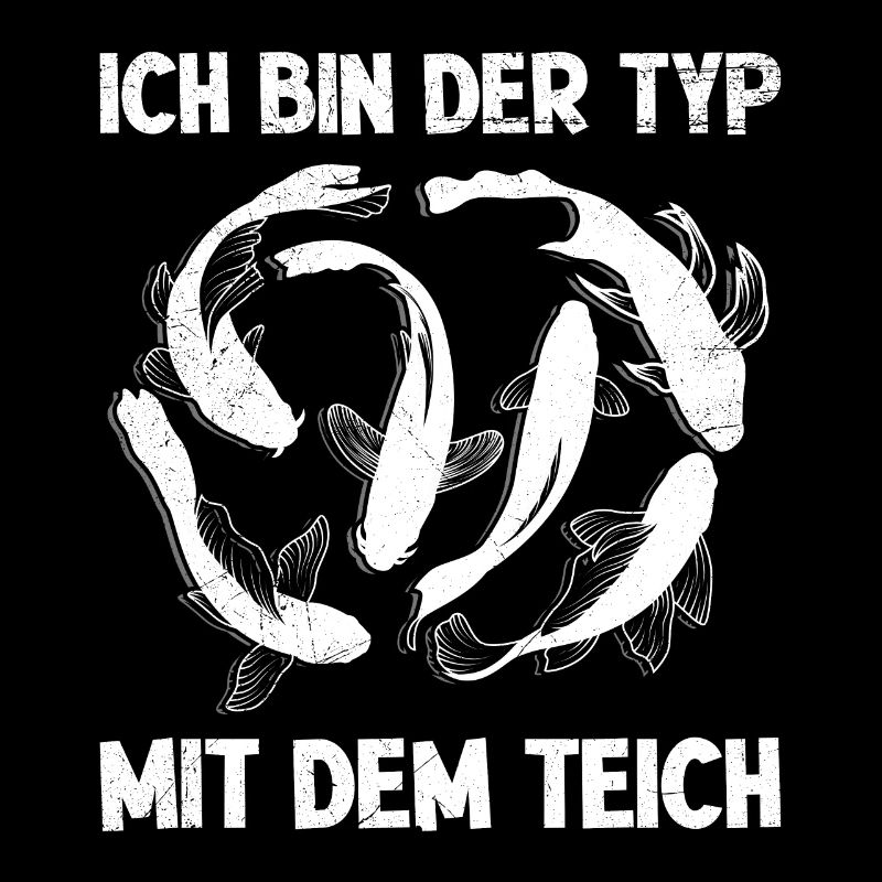 Ich bin der Typ mit dem Teich Koi