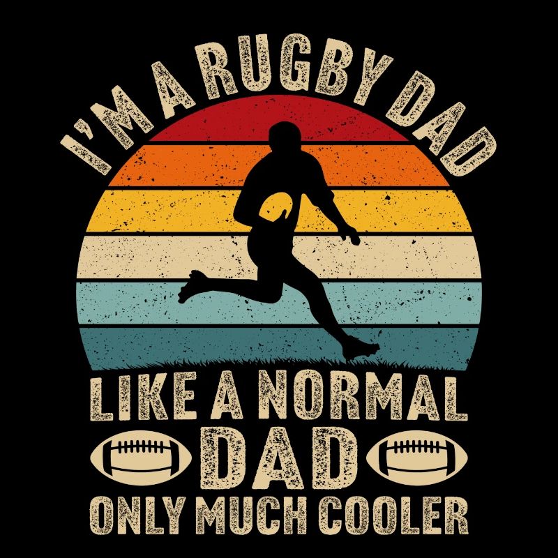 Je suis un père de rugby comme un père normal mais beaucoup plus cool