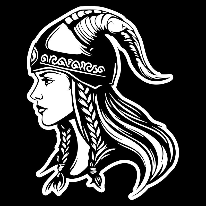 Wikinger Frau Kriegerin