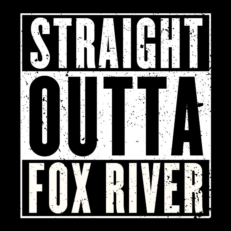 Straight Outta Fox River - Prison Break T-shirt