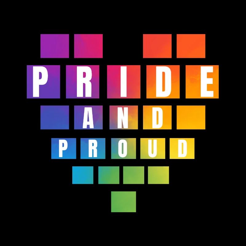 PRIDE Heart Pride and proud
