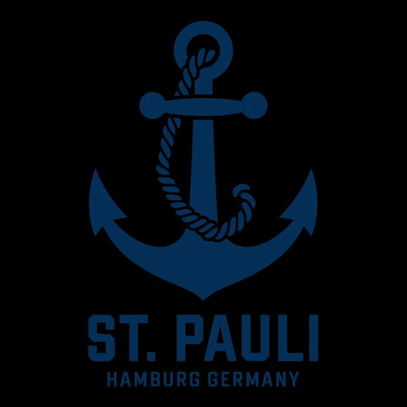 St. Pauli Hamburg Anker Reeperbahn