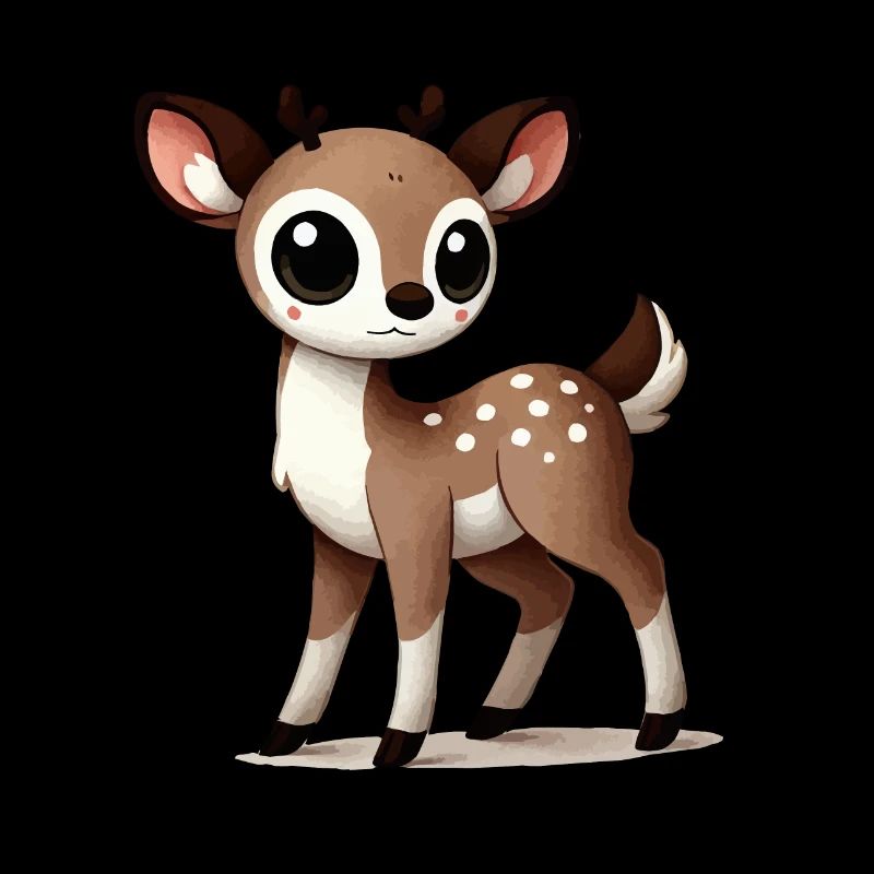 Dessin animé de cerf