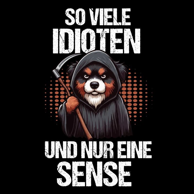 So Viele Idioten Australian Shepherd Aussie hund