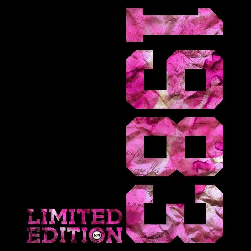 ÉDITION LIMITÉE 1983 ANNIVERSAIRE ROSE