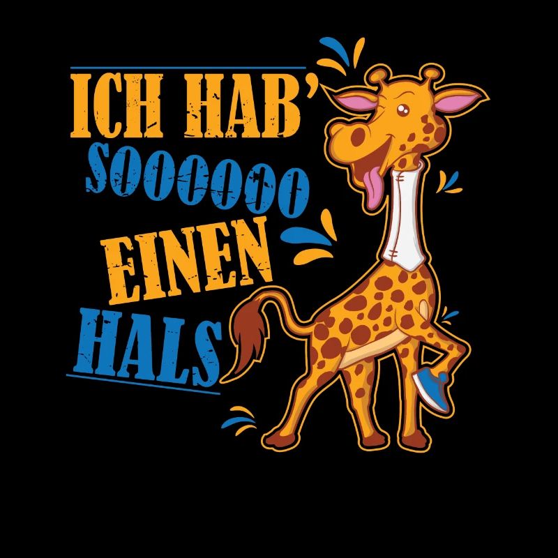 Giraffe mit Halskrause
