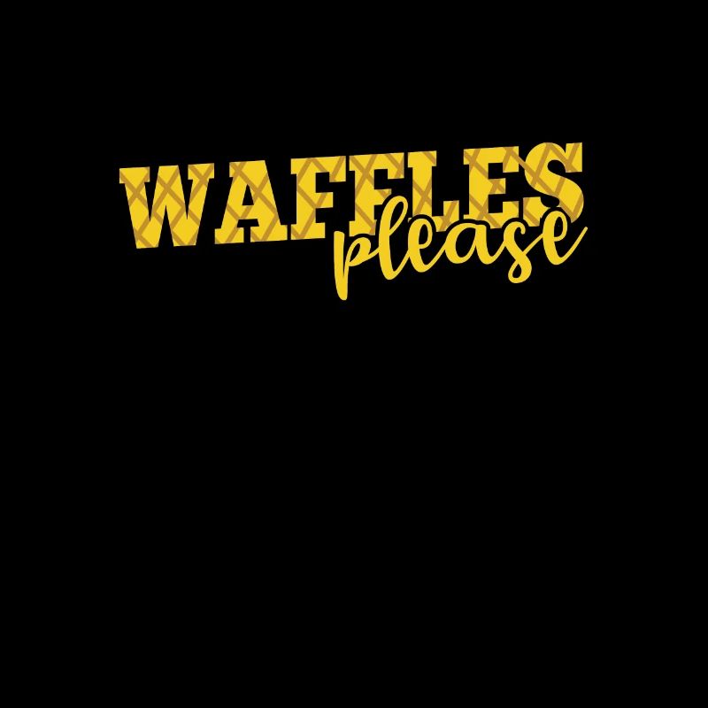 Waffles please Snack Gebäck Teig Bäcker