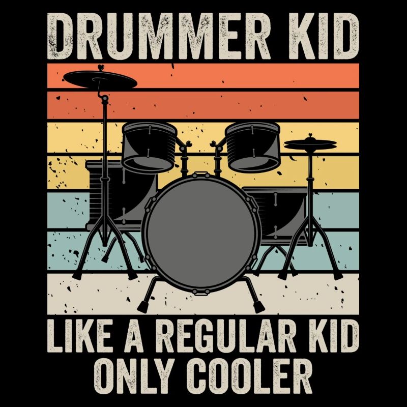 Drummer Kid wie ein normales Kind nur cooler