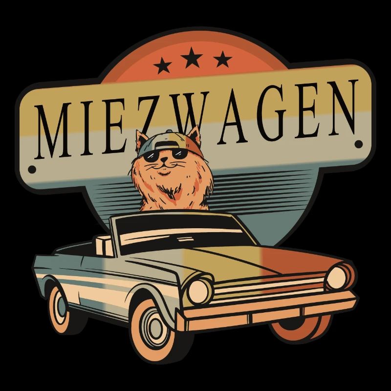 Coole Katzen Auto