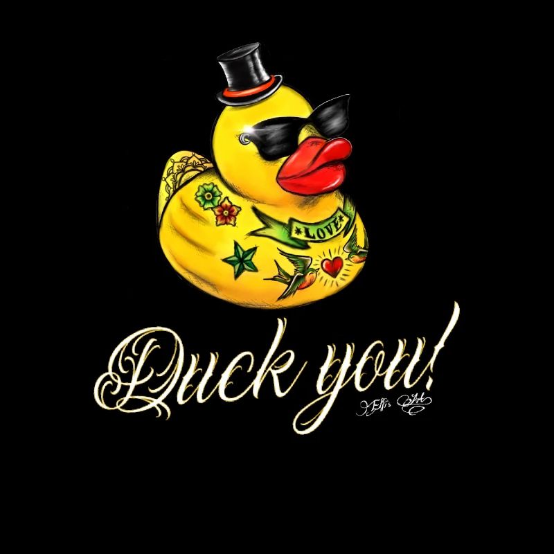 Canard en caoutchouc