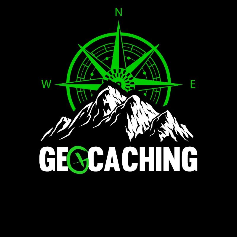 Geocaching Cache Radar GPS Geocacher Geschenk