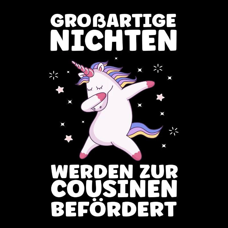 Cousine Nichte Einhorn Geschenk