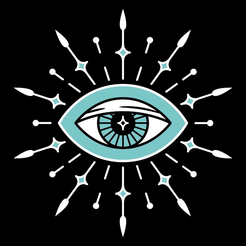 Symbole esthétique du mauvais œil