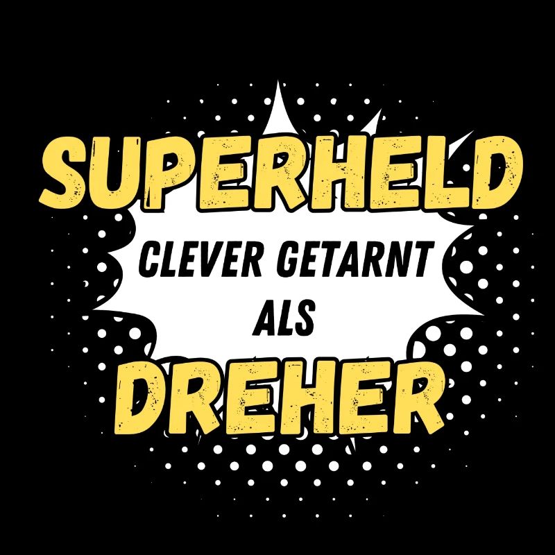 Superheld clever getarnt als Dreher