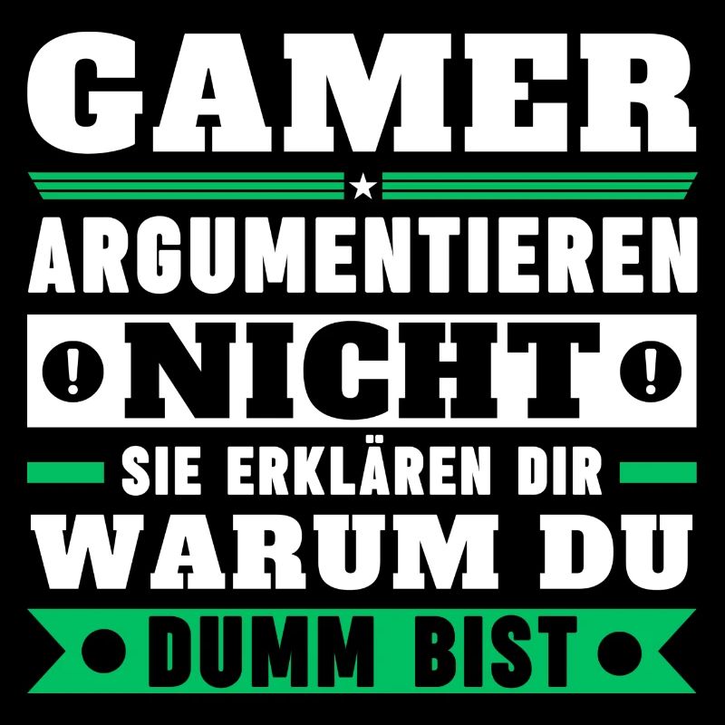 Gamers don't argue