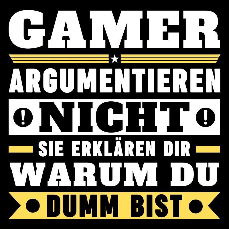 Gamers don't argue