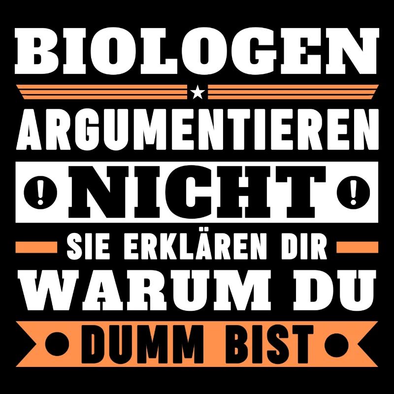 Les biologistes ne discutent pas