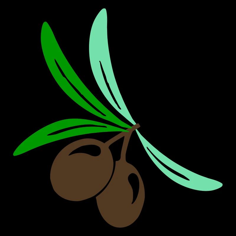 Olive 2 brin de feuille d’huile d’olive