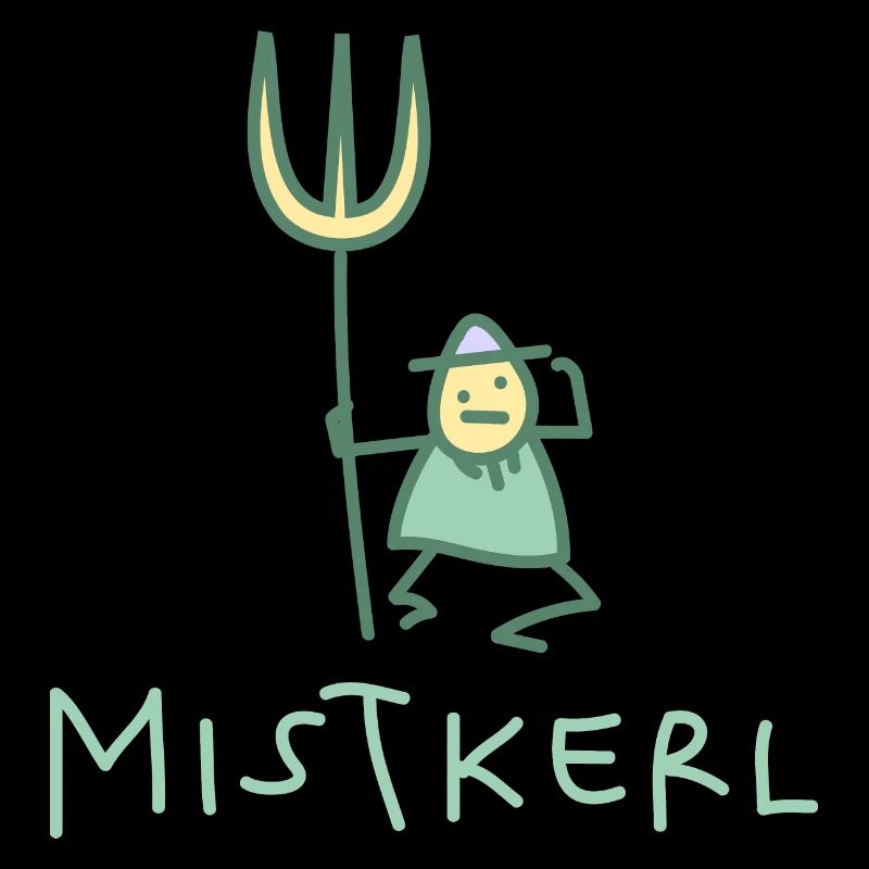 Kerl mit Mistgabel (b)