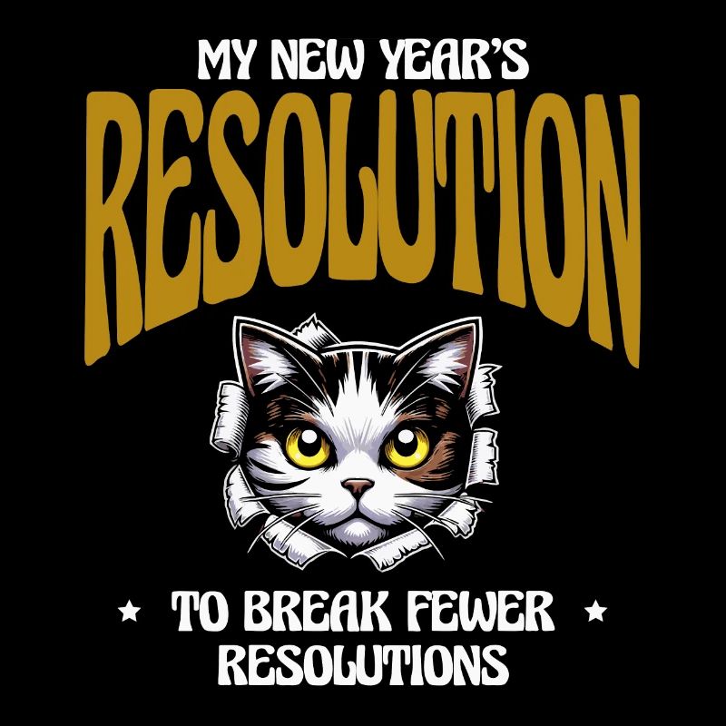 Ma résolution du Nouvel An de briser moins de résolutions