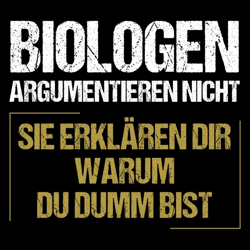 Les biologistes ne discutent pas