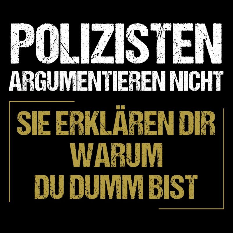 Les policiers ne discutent pas