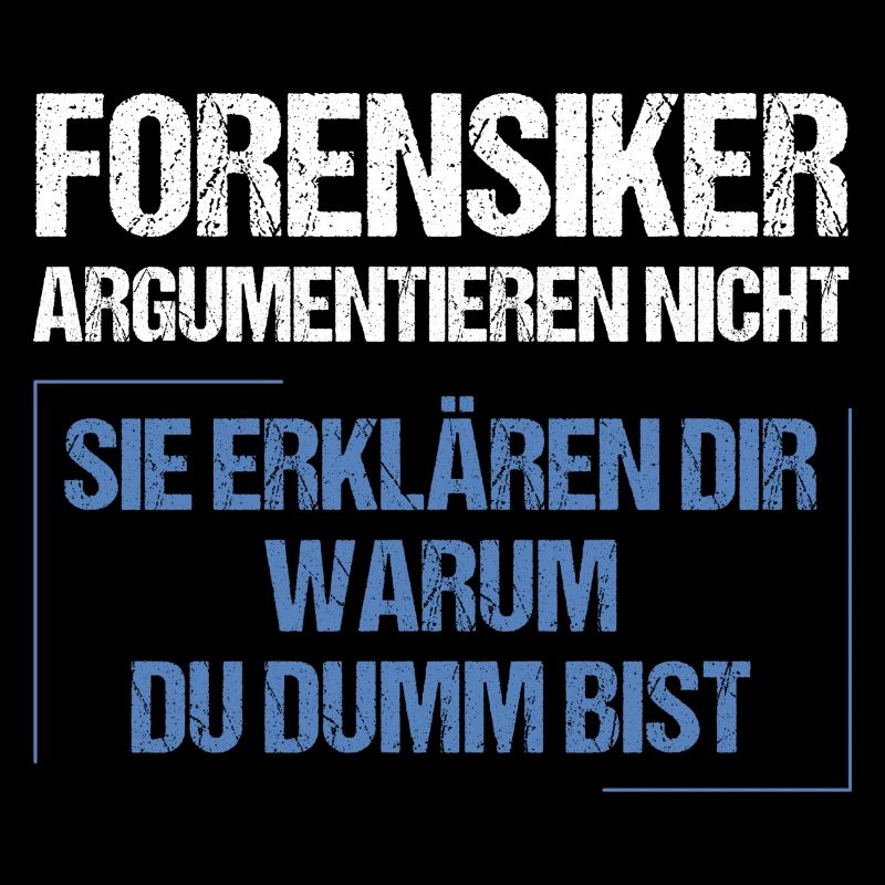 Forensic scientists don't argue