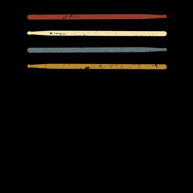 Retro Schlagzeuger Drumsticks Batteur