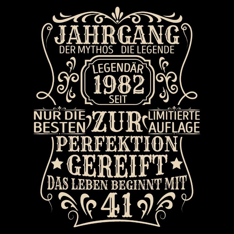 Geburtstagsgeschenk Geboren 1982 41 Jahre