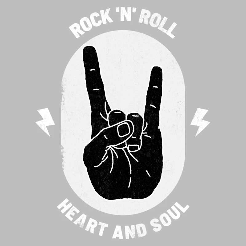 Rock 'N' Roll Devil Horns Metal Fork Rock Gift