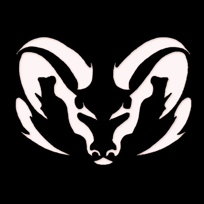 Widder weiss Sternzeichen Tattoo Geschenk