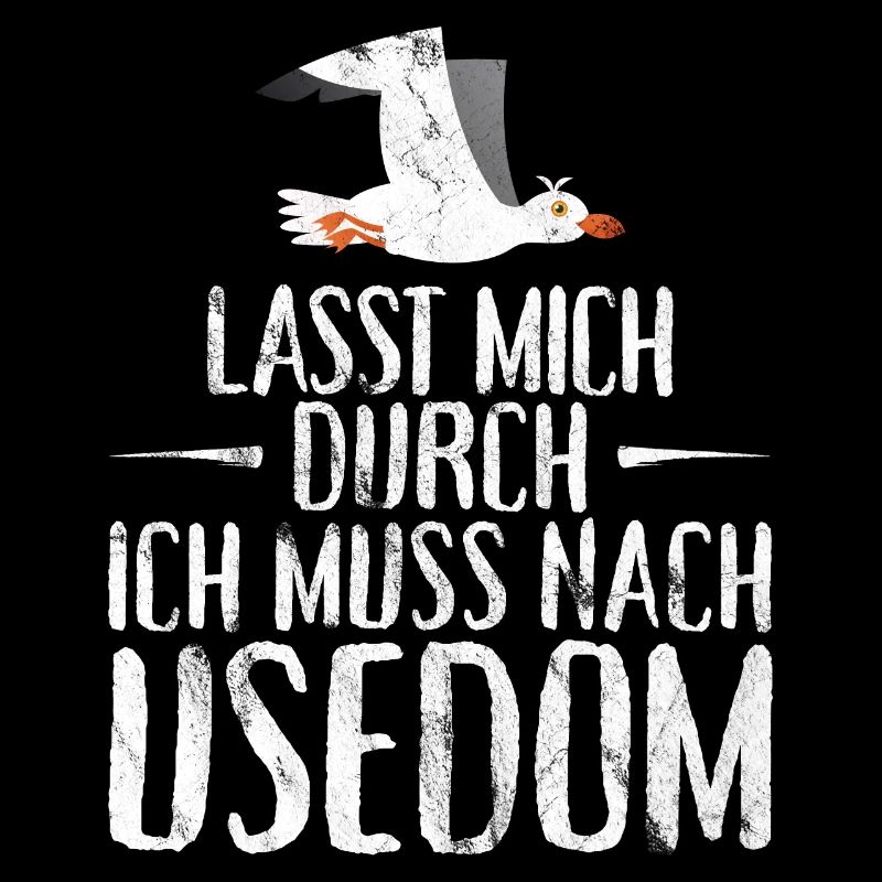 Lasst mich durch ich muss nach Usedom Möwe