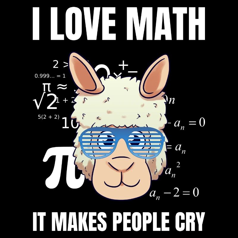 I Love Math It Makes People Cry Math Teacher