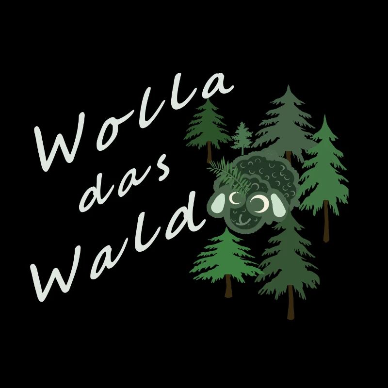 Wolla das Waldschaf - für dunkle Farben