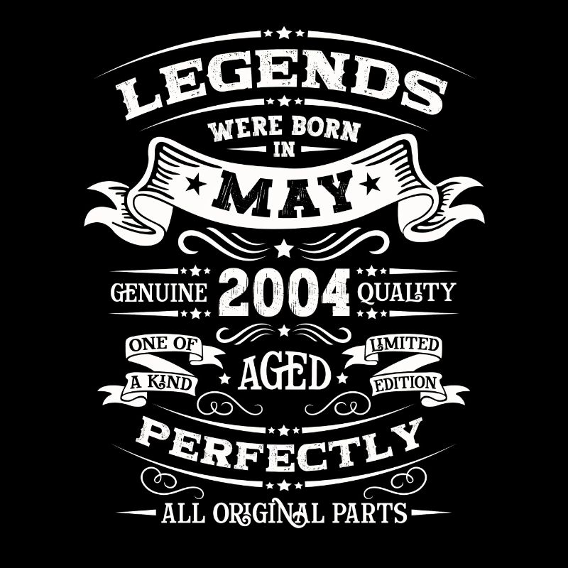 Legendary May 2004 Vintage 2004 Birthday 2004