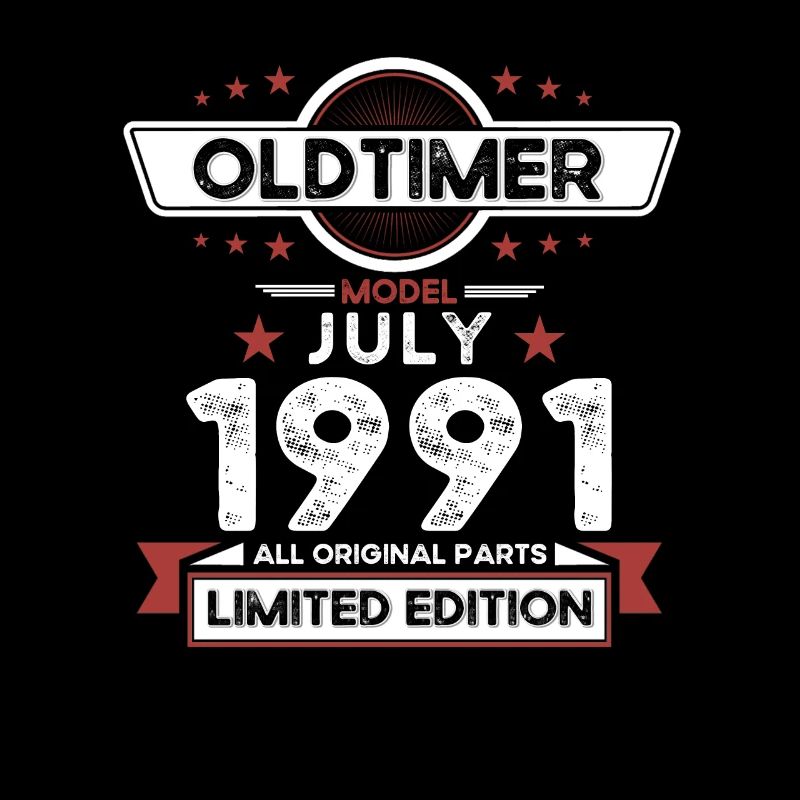 33. Geburtstag Oldtimer Juli 1991 Jahrgang 1991