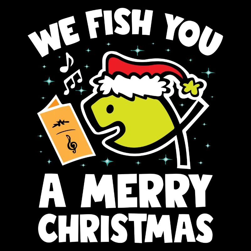 Nous vous pêchons un joyeux Noël